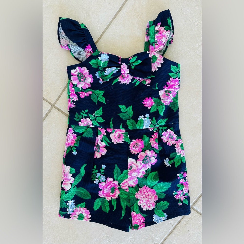 Janie and Jack toddler girl Romper 2t